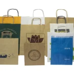 Sacos de papel asa retorcida